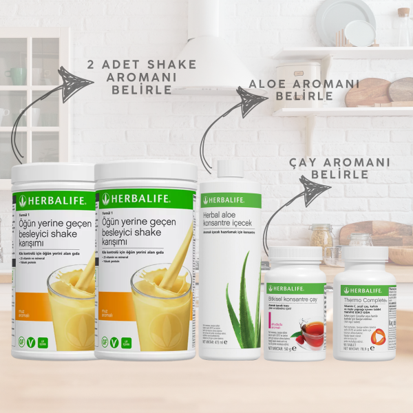 Herbalife Aşağı Kilo Kontrol Seti 4 Hızlı ve Etkili Çözüm - Görsel 1