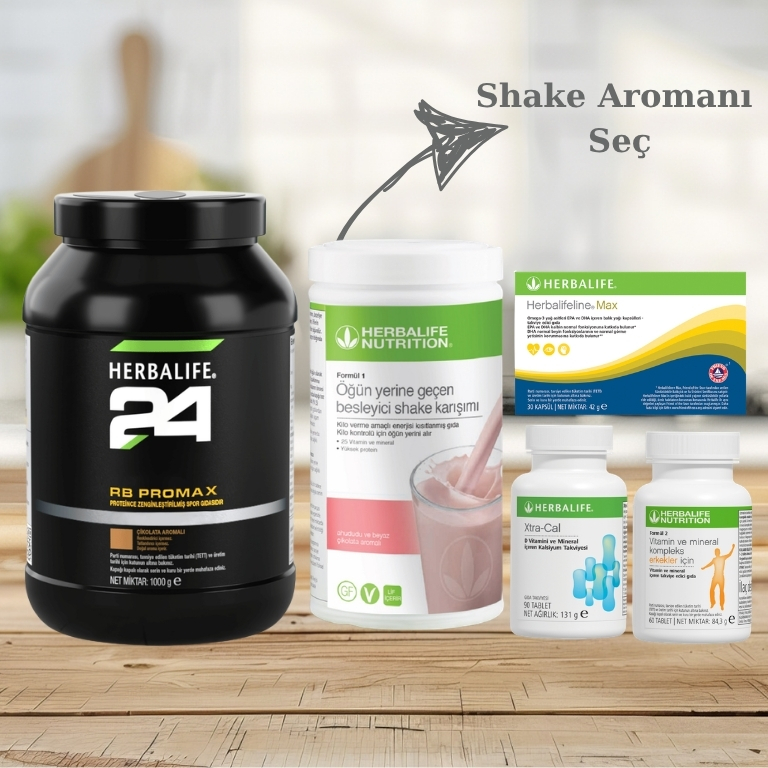 7 Herbalife Tam Kapsamlı Erkek Beslenme Paketi - Görsel 1