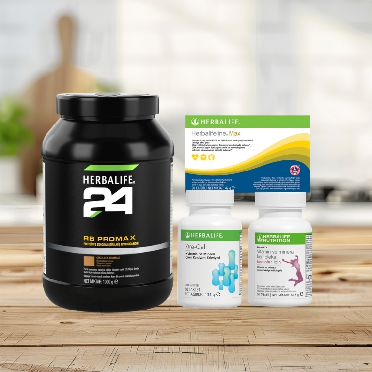 9 Herbalife Başlangıç Kadın Beslenme Paketi - Görsel 1