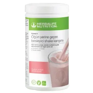 Herbalife Ahududu ve Beyaz Çikolatalı Shake