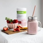 Herbalife Ahududu ve Beyaz Çikolatalı Shake içindekiler