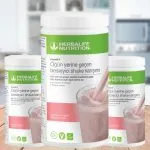 Herbalife Ahududu ve Beyaz Çikolatalı Shake 3'lü Set