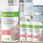 Herbalife Ahududu ve Beyaz Çikolatalı Aromalı Shake 4’lü Paket