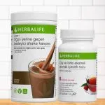 Herbalife Çikolatalı Shake ve Herbalife Ahududulu Çay