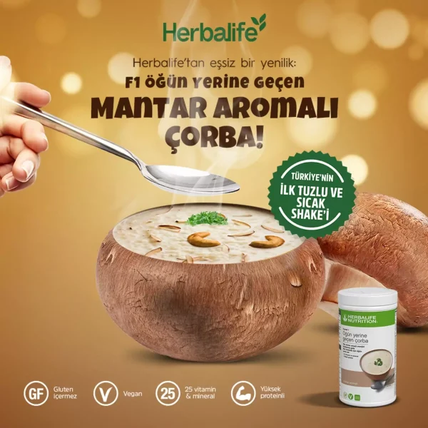 Herbalife Mantar Aromalı Çorbası fiyat