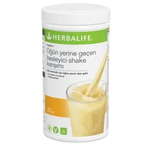 Herbalife Formül 1 Öğün Yerine Geçen Besleyici Muz Aromalı Shake Karışımı 550 gr