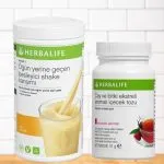Herbalife Muzlu Shake ve Herbalife Ahududu Çayı 50 Gr