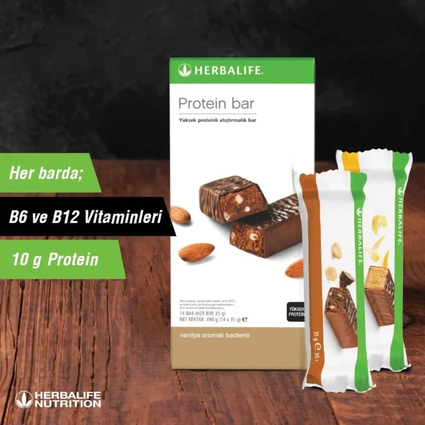 protein bar vanilya aromalı bademli en ucuz
