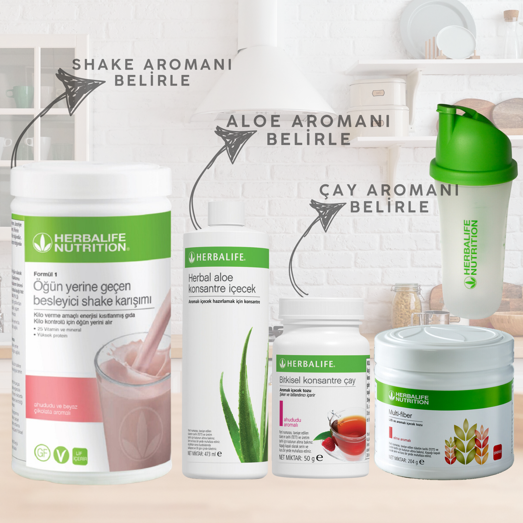 shake+aleo+50 gram çay+multi+shaker ++